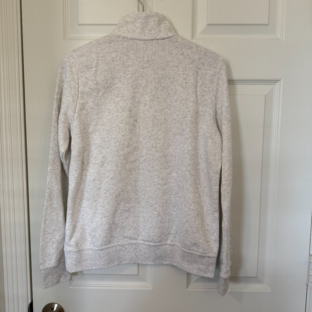 NWT Nike Club Fleece 1/4-Zip Pullover Sweatshirt, Size Small, Light Grey - Picture 5 of 5